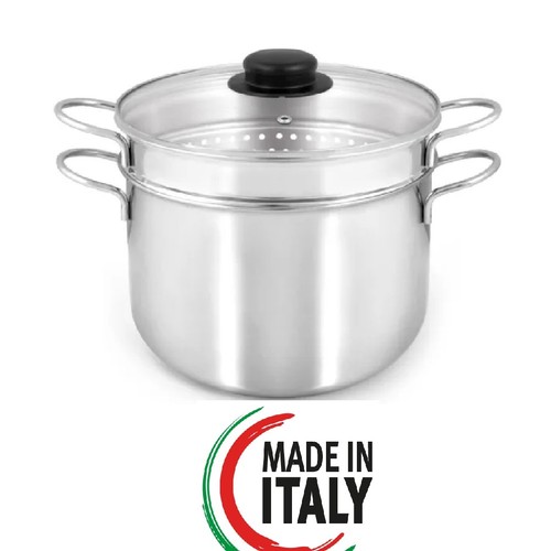 Pentola cuoci pasta acciaio - pentola,