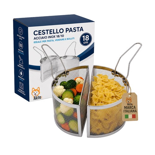 Cestello divisore cuoci pasta - cestello,