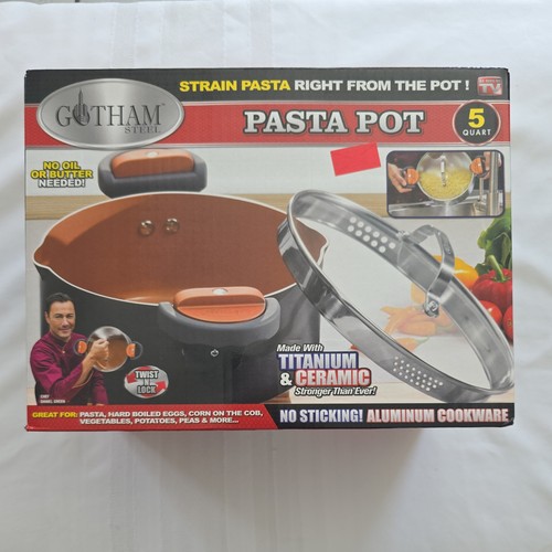 Gotham pasta pentola acciaio - pentola, 5