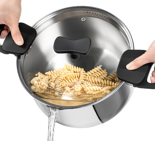 Pastiera acciaio inox - inox, con